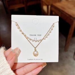 Pearl & Gold Layered Necklace