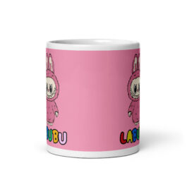 Labubu Pink Ceramic Mug