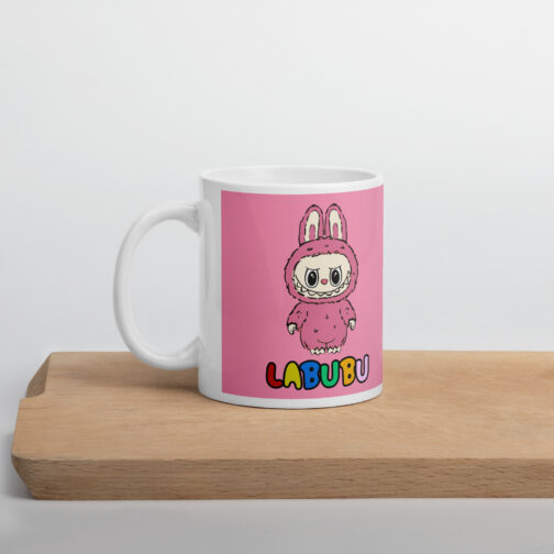 Labubu Pink Ceramic Mug