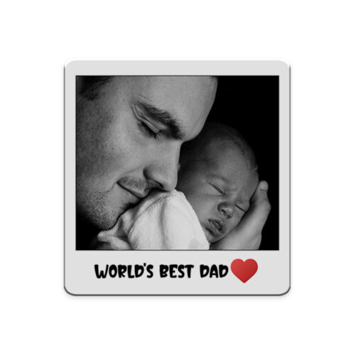 World’s Best Dad Fridge Magnet - Image 2