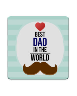 Best Dad in the World Fridge Magnet