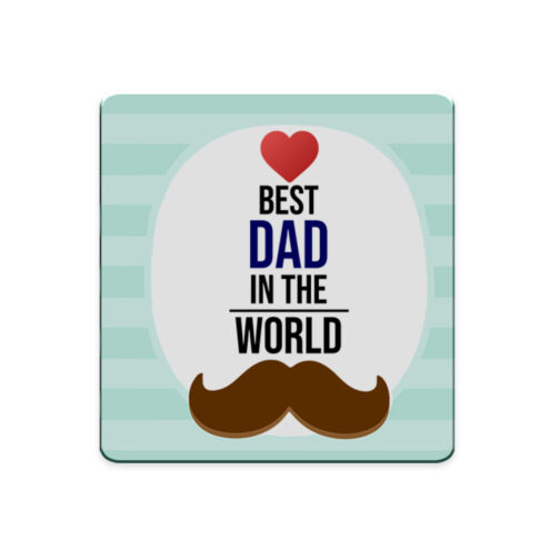 Best Dad in the World Fridge Magnet - Image 2