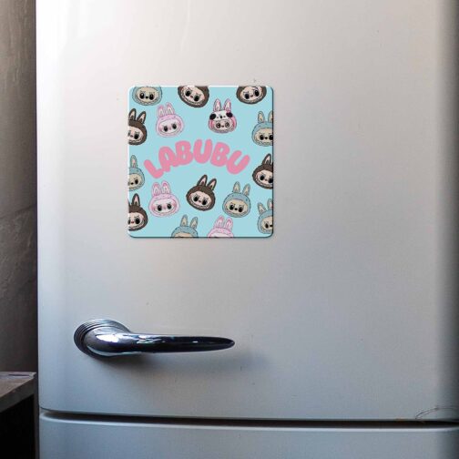 Labubu Pattern Fridge Magnet