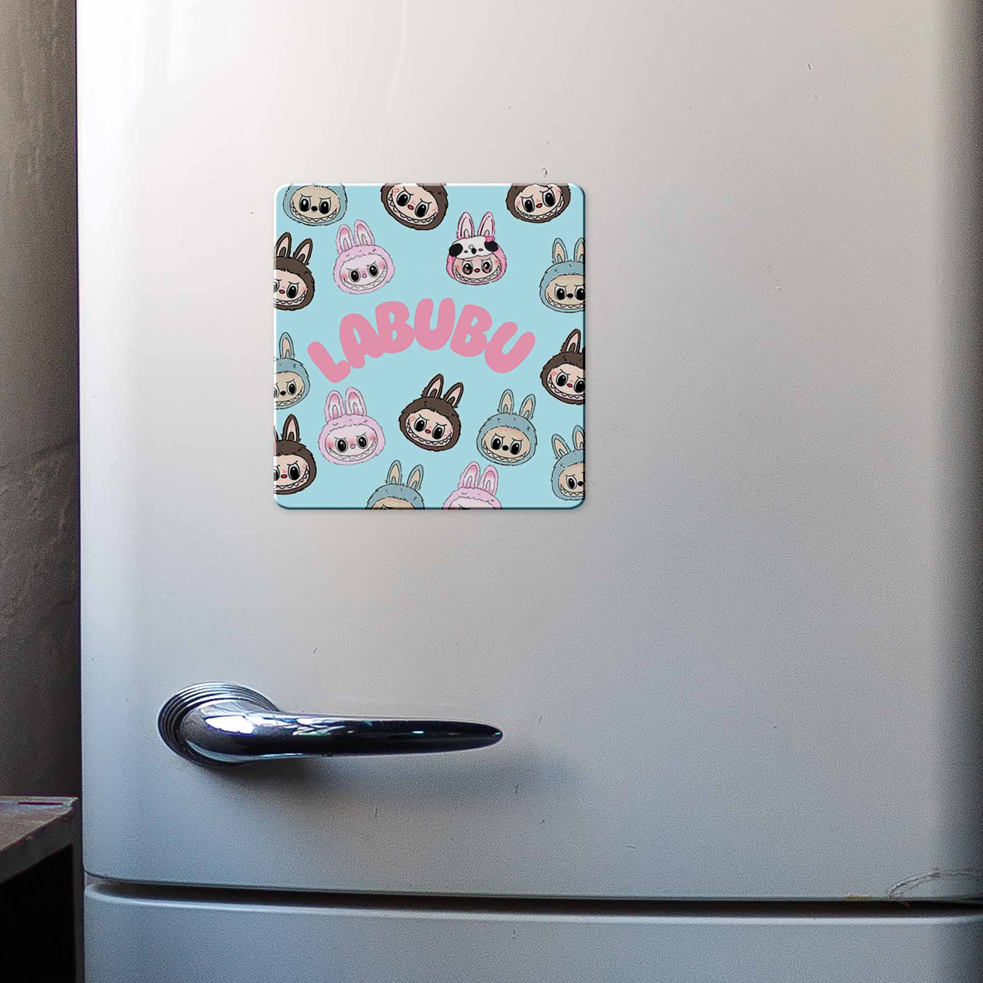 Labubu Pattern Fridge Magnet