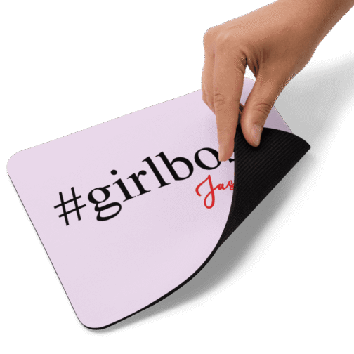 Custom #girlboss Mousepad - Image 3