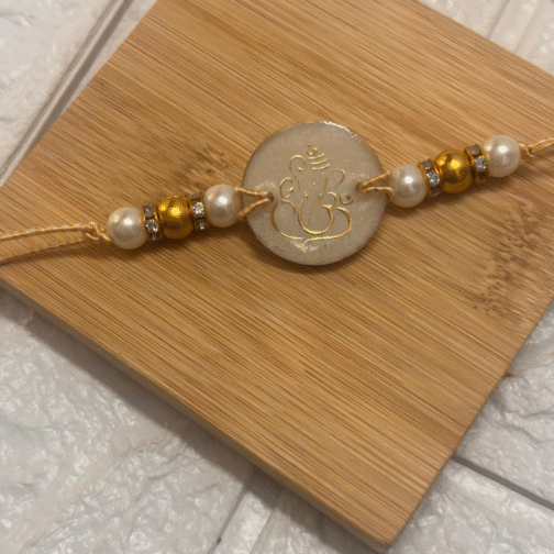 Ganesh Designer Resin Rakhi