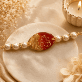 Roli Chawal Resin Rakhi
