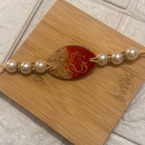 Roli Chawal Resin Rakhi
