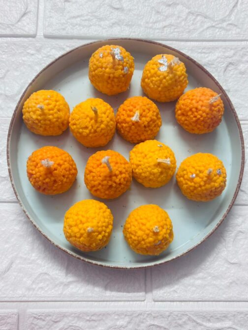 Ladoo Candle Set of 4