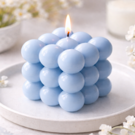 Bubble Candle in Soy Wax