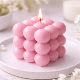 Blush Bubble Soy Candle