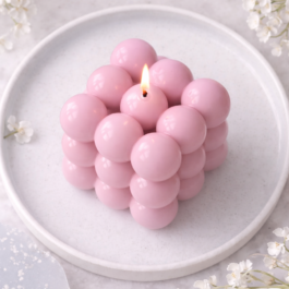 Blush Bubble Soy Candle
