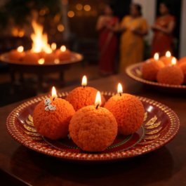 Lit Like Laddoo – Soy Wax Candle Set (Pack of 4)