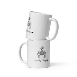 Moody Scorpio Ceramic Mug