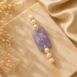 Personalized Resin Couple Rakhi