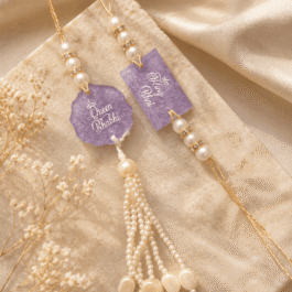 Personalized Resin Couple Rakhi
