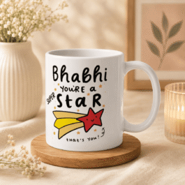 Bhai Bhabhi Ceramic Mug Set