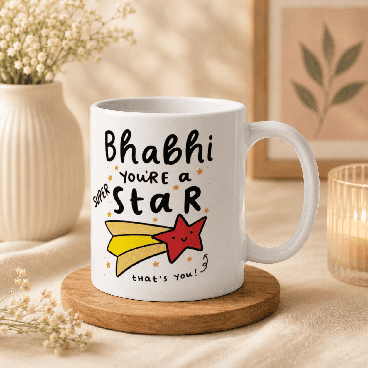 Bhai Bhabhi Ceramic Mug Set - Grab n Gift ChatGPT Image Aug 17 2026 04 29 06 PM
